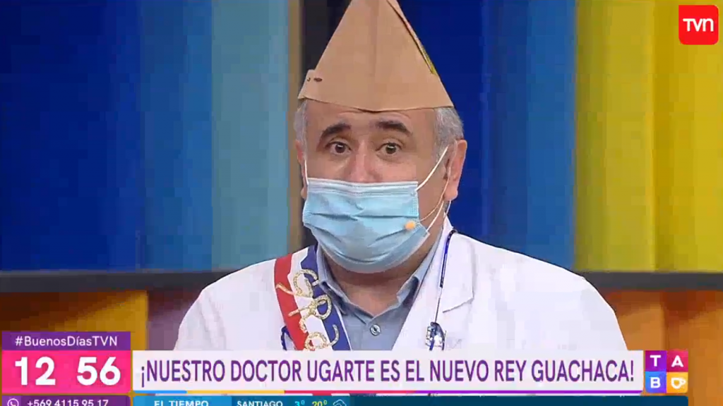 Doctor Ugarte fue coronado el Rey Guachaca 2020