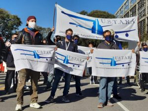 Trabajadores argentinos impidieron que Latam sacara sus aviones hacia Chile