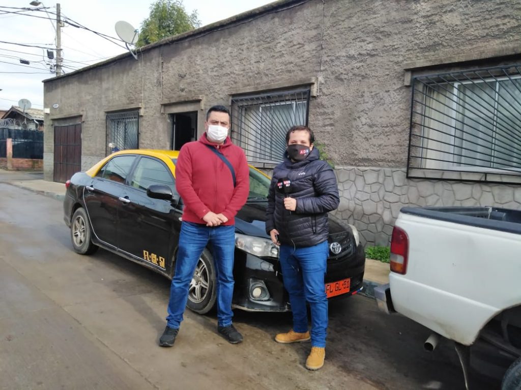 "Todo suma: nuestro ADN es ayudar": Cómo un grupo de taxistas se une para hacer frente al Covid