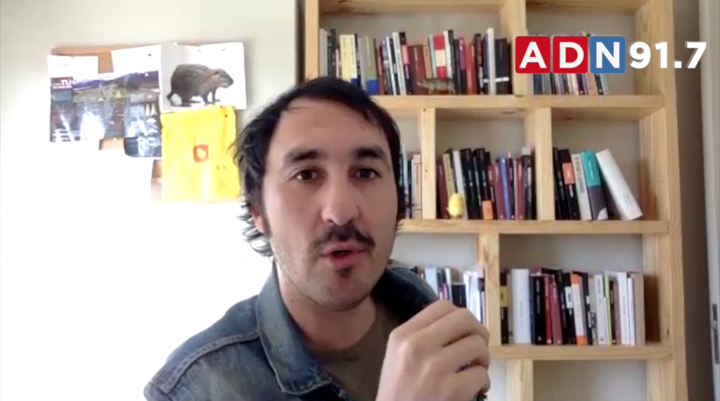 Entrelíneas vía zoom conversa con Daniel Campusano