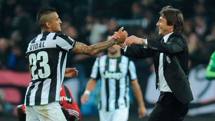La recordada frase con que Antonio Conte mostró su fanatismo por Vidal: "Si tengo que ir a la guerra, me gustaría tenerlo al lado"