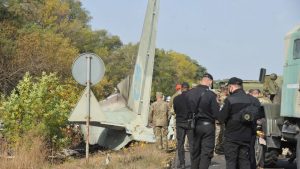 Avión militar ucraniano se estrelló durante vuelo de entrenamiento y dejó 26 personas fallecidas