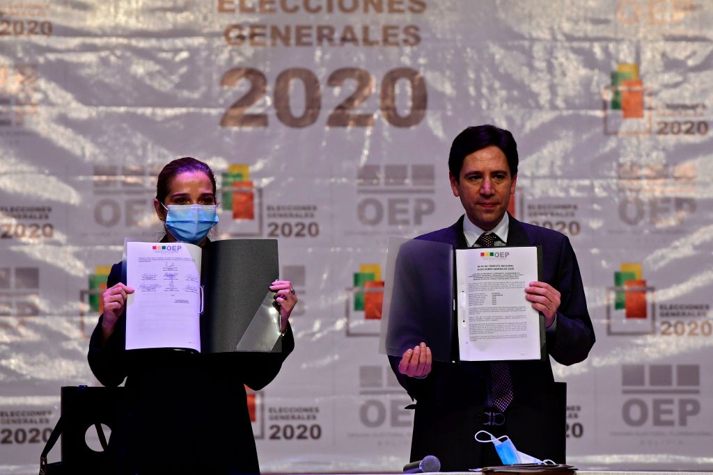 Tribunal Supremo Electoral de Bolivia entrega los resultados oficiales