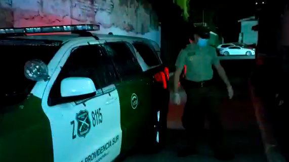 Carabineros detuvo a dos sujetos por robo con homicidio en Providencia tras transacción de droga