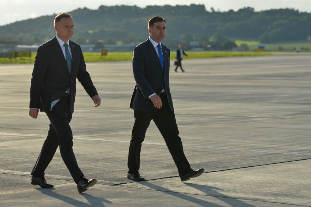 Blazej Spychalski y Andrzej Duda