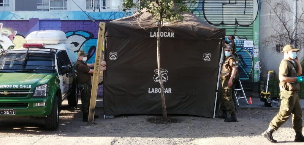 Hombre murió por presunto ajuste de cuentas en avenida San Diego en el centro de Santiago