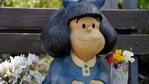 Fans de Quino "consolaron" a Mafalda por la muerte del dibujante