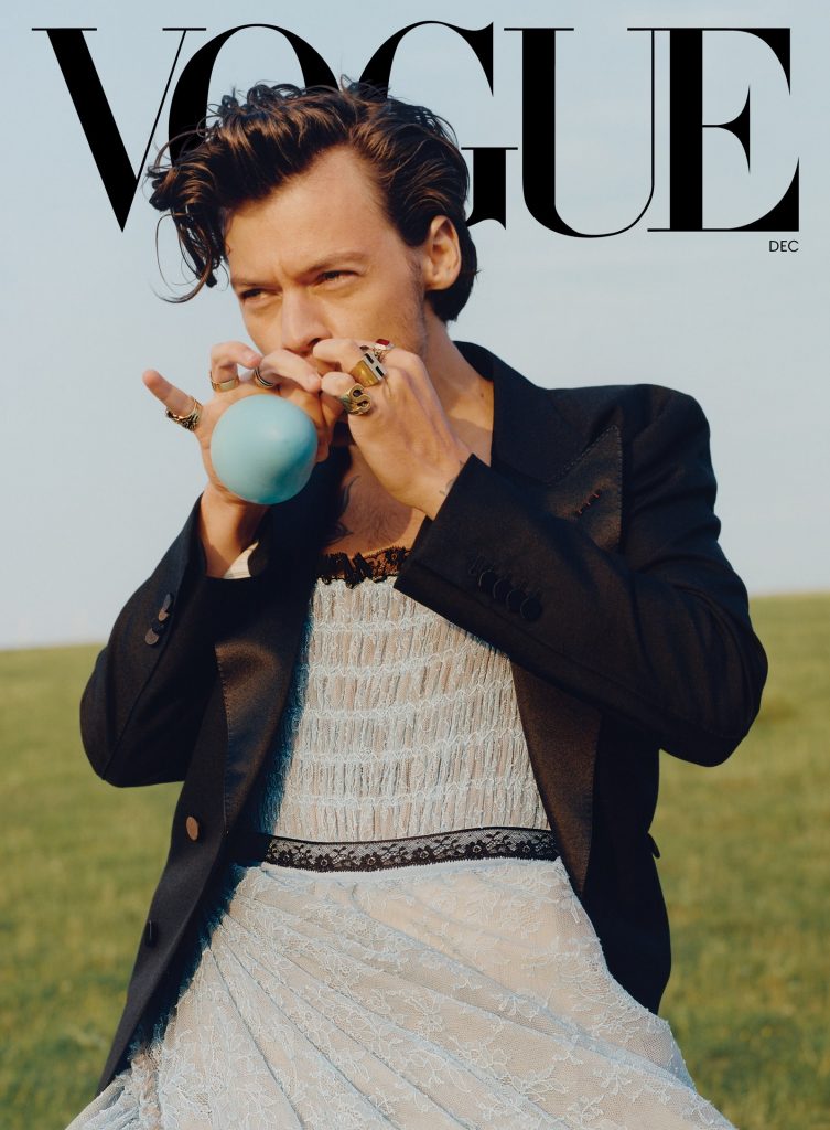 Harry Styles se volvió tendencia a nivel mundial tras ser la nueva portada de Vogue