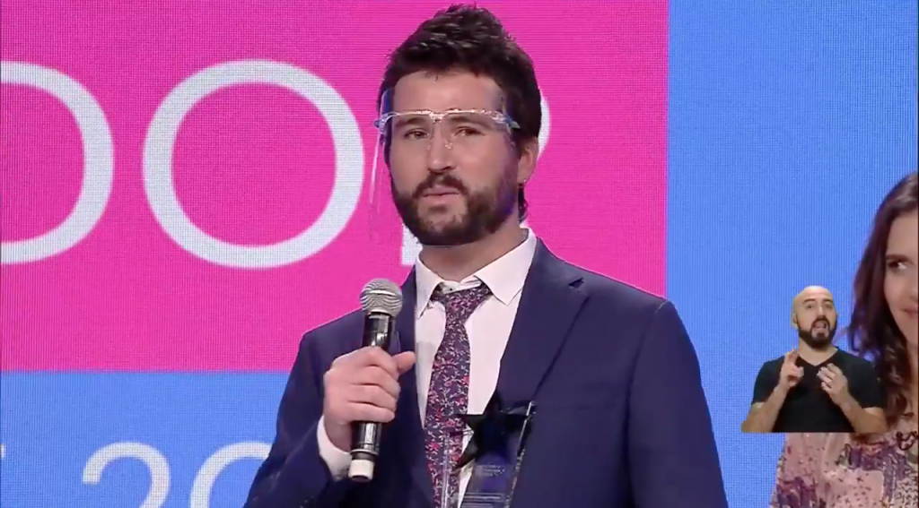 Manuel Calcagni, profesor de historia que enseña a través del cine, ganó el Global Teacher Prize Chile 2020