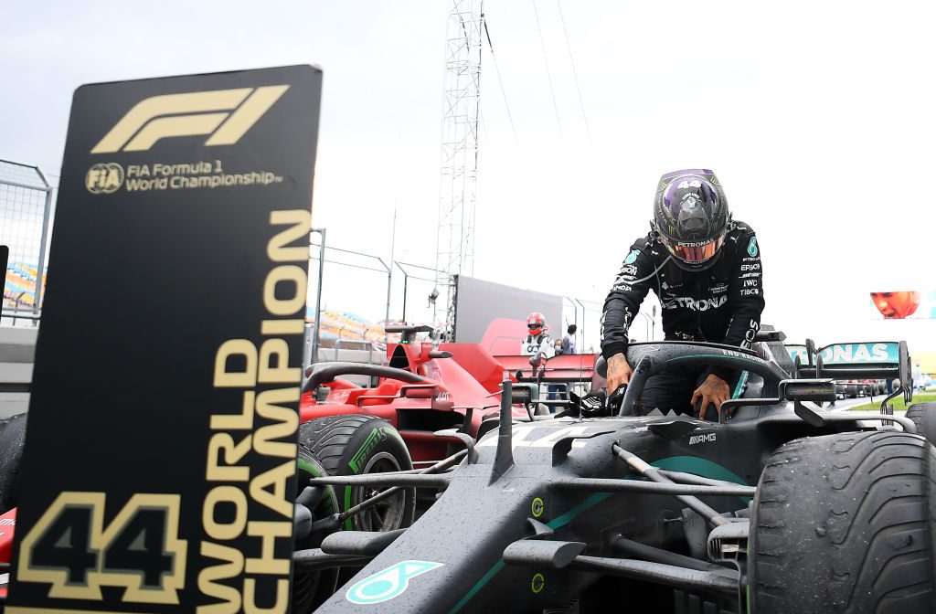 Lewis Hamilton ganó el GP de Turquía y conquistó su séptimo título de Fórmula 1