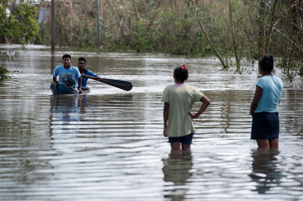 Las inundaciones en Bilwi de Nicaragua