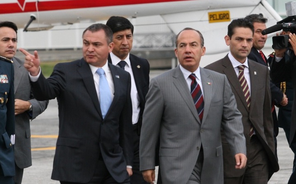 Genaro García y Felipe Calderón