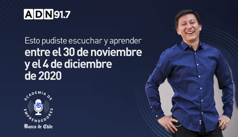 Contabilidad, marketing digital y plan de negocio fueron parte de esta semana de Academia de Emprendedores Banco de Chile