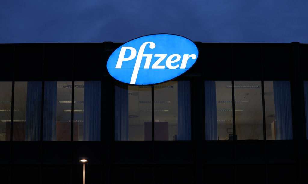 Una de las fábricas de Pfizer en Amberes