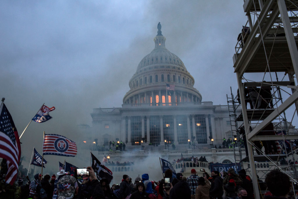 El asalto al Capitolio de EEUU en Washington