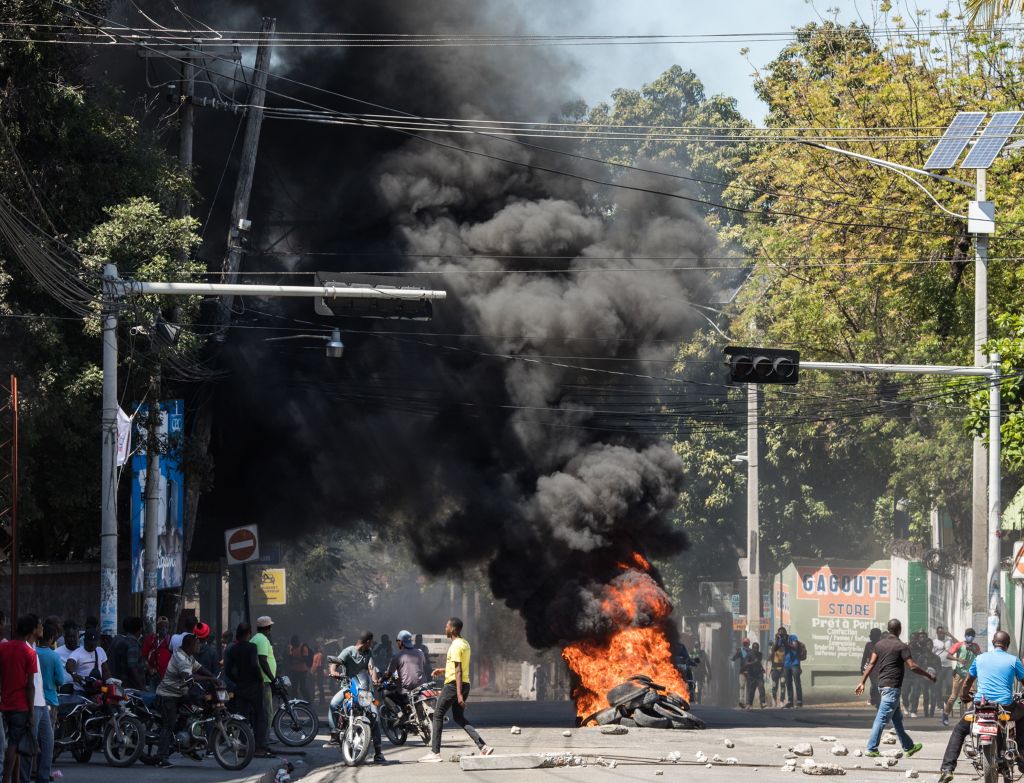 Protestas ciudadanas en Puerto Príncipe