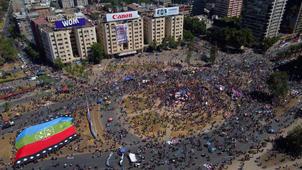 Tras el retiro de la estatua del general Baquedano: recordamos las manifestaciones más importantes en Plaza Italia