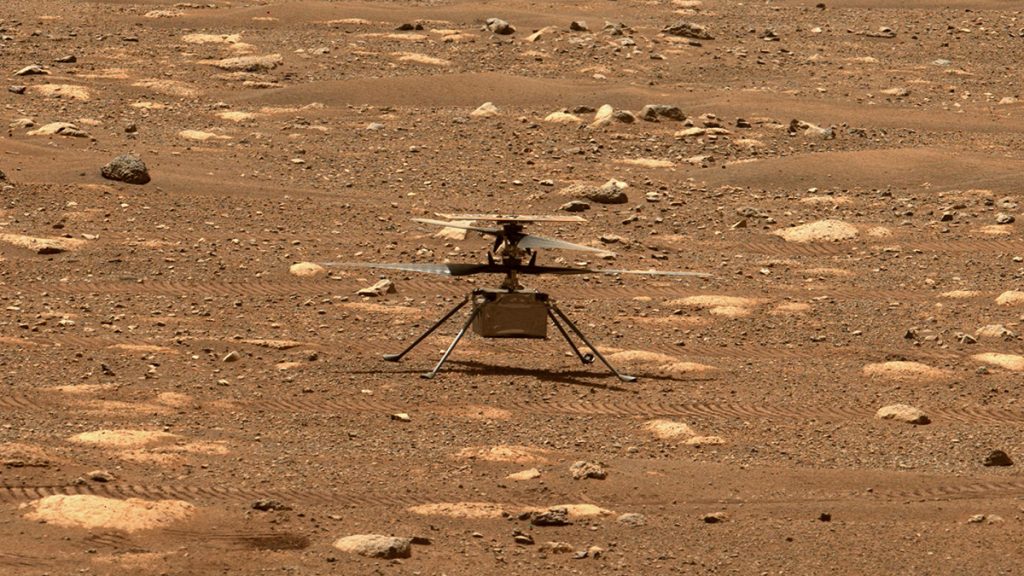 NASA retrasó por al menos tres días el vuelo de Ingenuity en Marte
