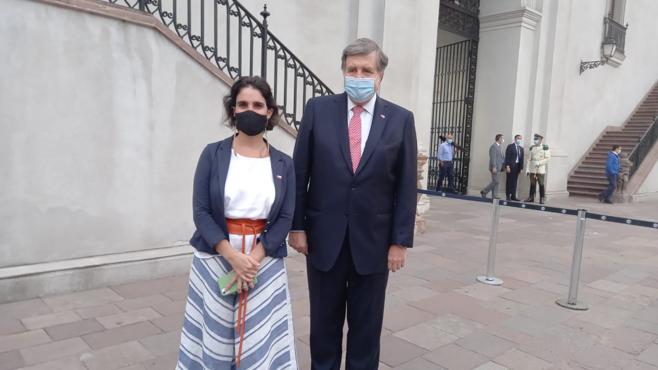 María José Zaldívar y Patricio Melero