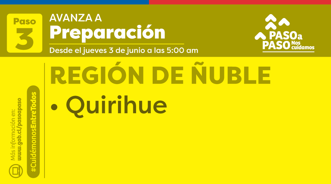 Comuna de avanza a Preparación