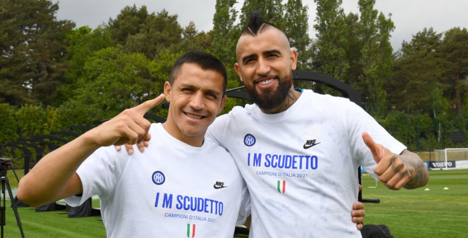Campeones, campeones!”: La celebración de Arturo Vidal y Alexis Sánchez tras conseguir el título de la Serie A con el Inter de Milán