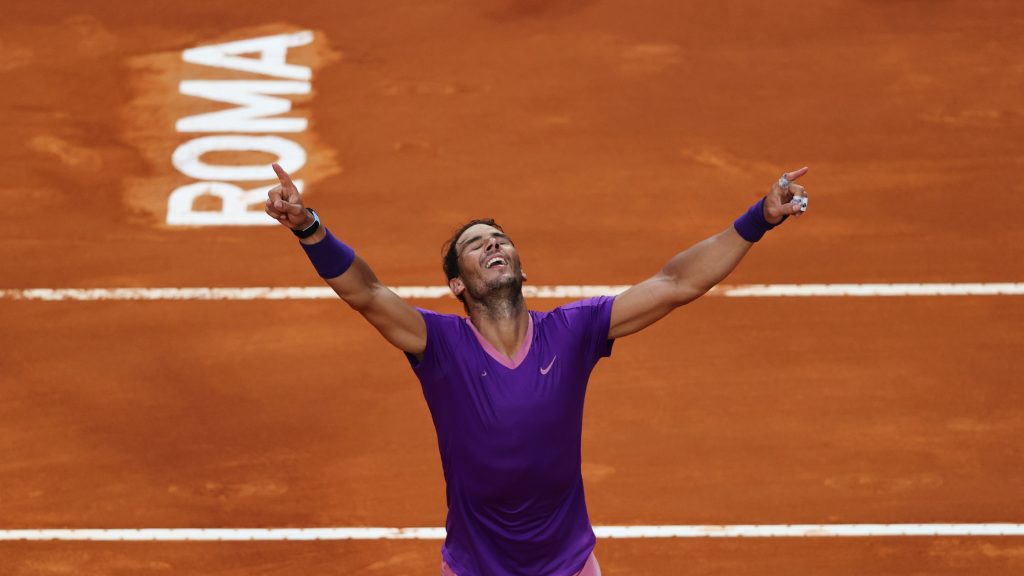 ¡Gigante!: Rafael Nadal venció a Novak Djokovic y se proclamó campeón del Masters 1.000 de Roma