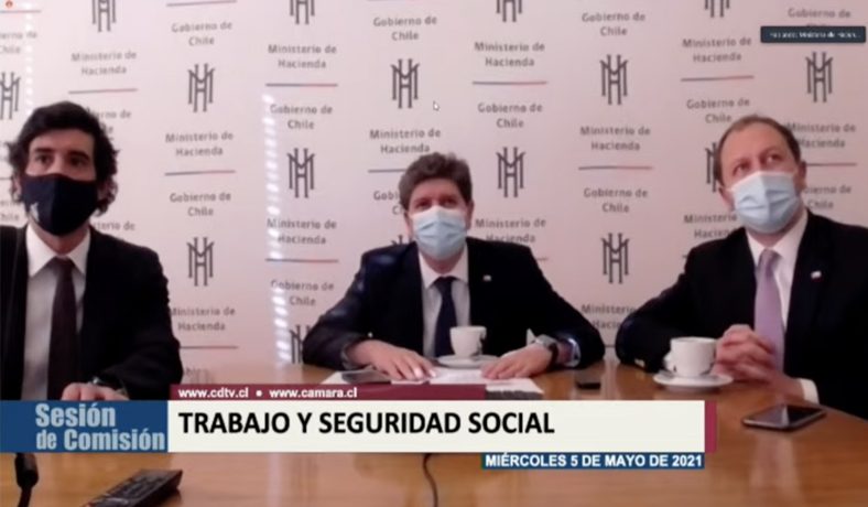 Gobierno en la comisión de Trabajo