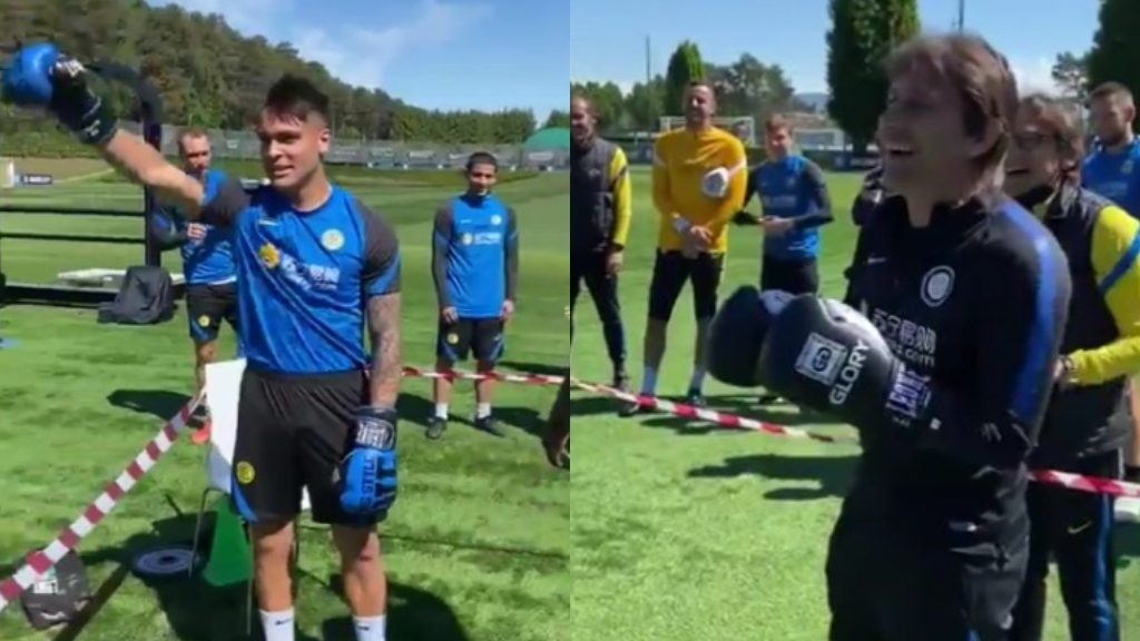 ¿Todo solucionado? Lautaro Martínez y Antonio Conte arreglaron sus diferencias de una forma muy particular