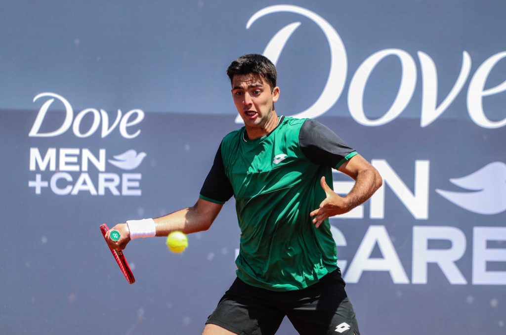 Tomás Barrios no pudo con un inspirado Sebastián Báez y quedó eliminado del Challenger de Zagreb