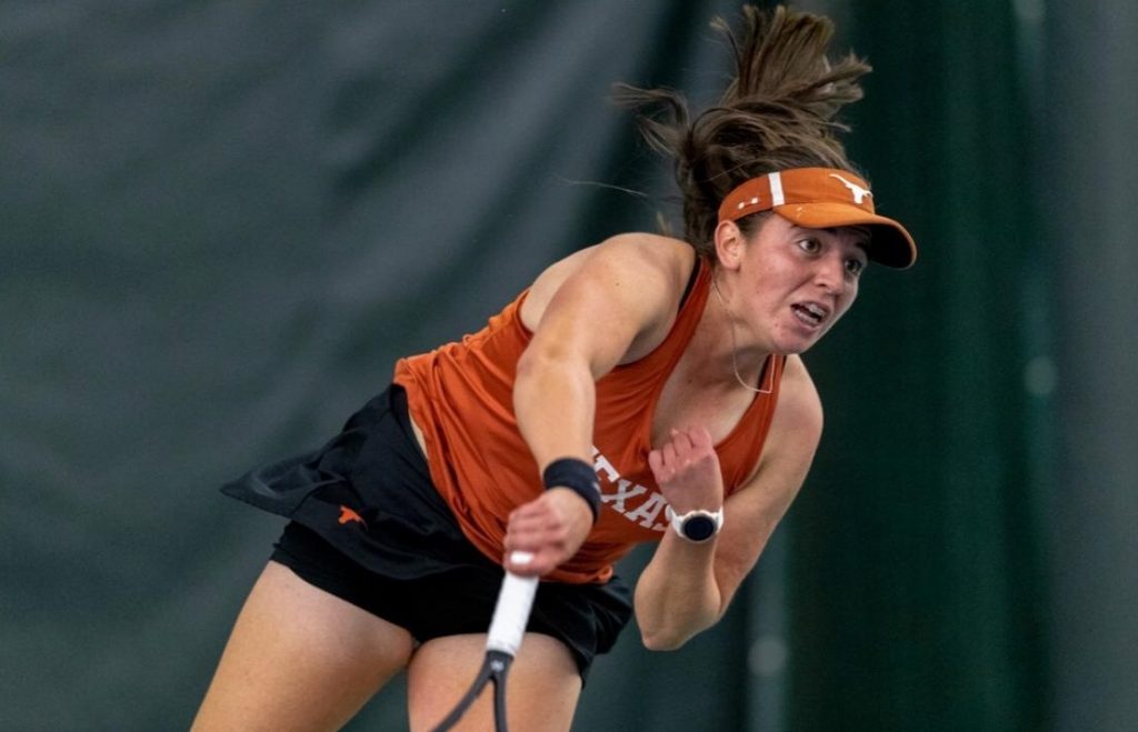 Fernanda Labraña, tenista campeona universitaria en EE.UU.