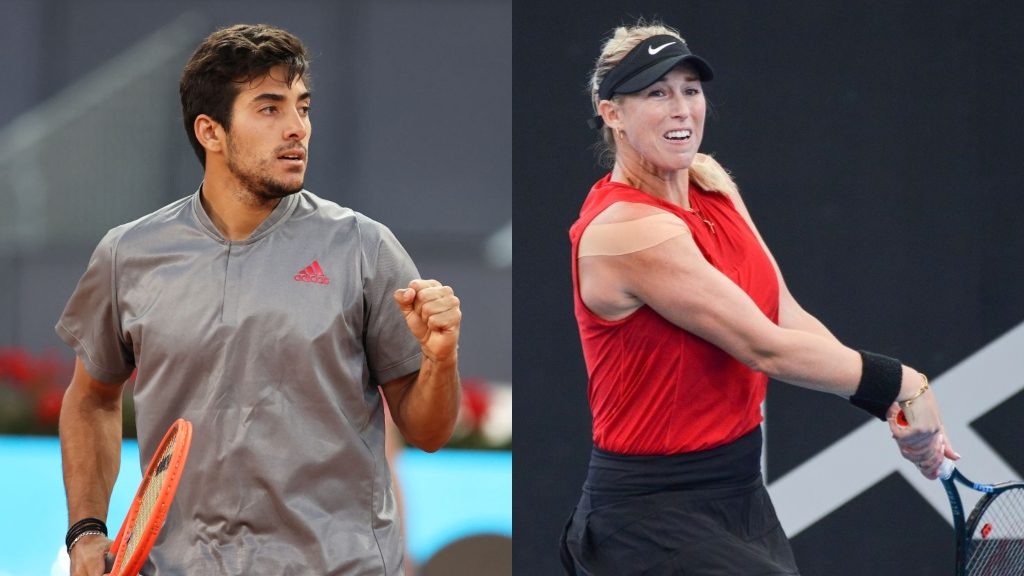 Cristian Garin y Alexa Guarachi ya tienen horario para su debut en el Masters 1000 de Roma