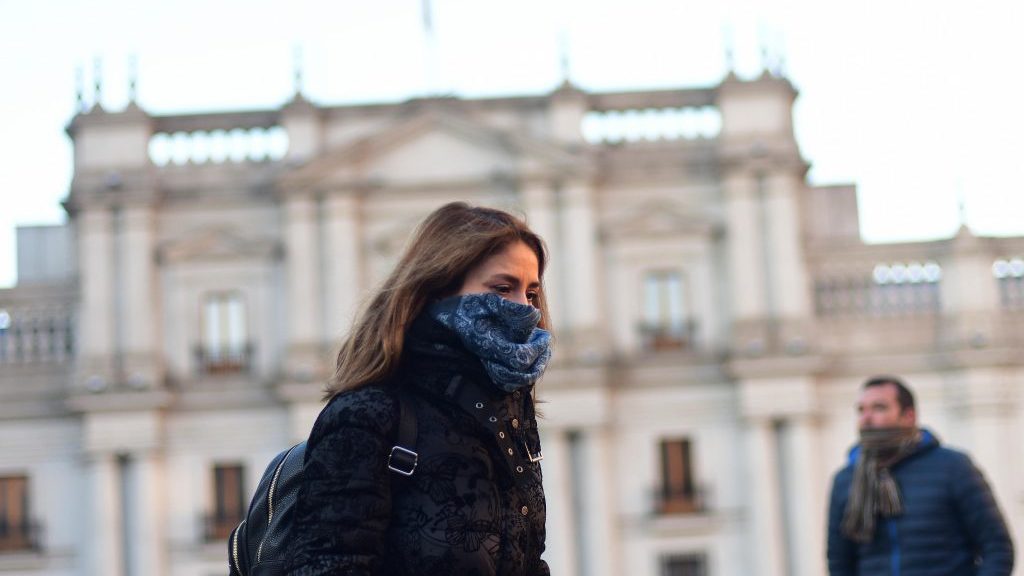 Temperaturas bajo cero se esperan para este lunes en la Región Metropolitana