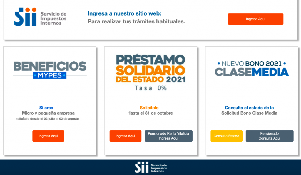 Bono feriantes y pequeñas empresas