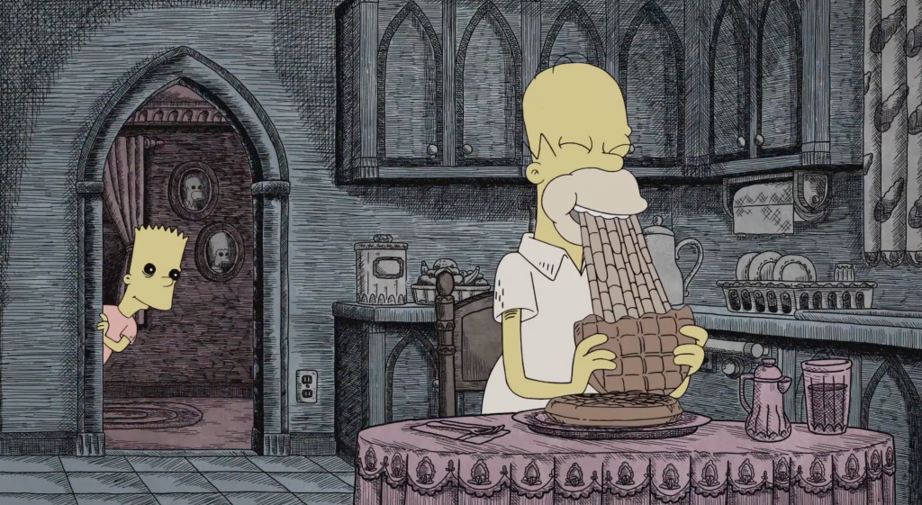 ¿Bart asesina a Los Simpson? Adelantan escalofriante 'corto' de Halloween de la temporada 33