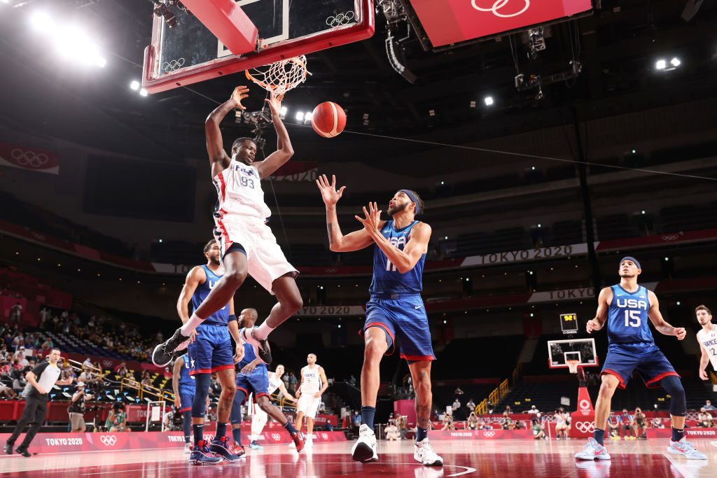 Francia sorprendió al mundo y venció a Estados Unidos en el básquetbol de los Juegos Olímpicos