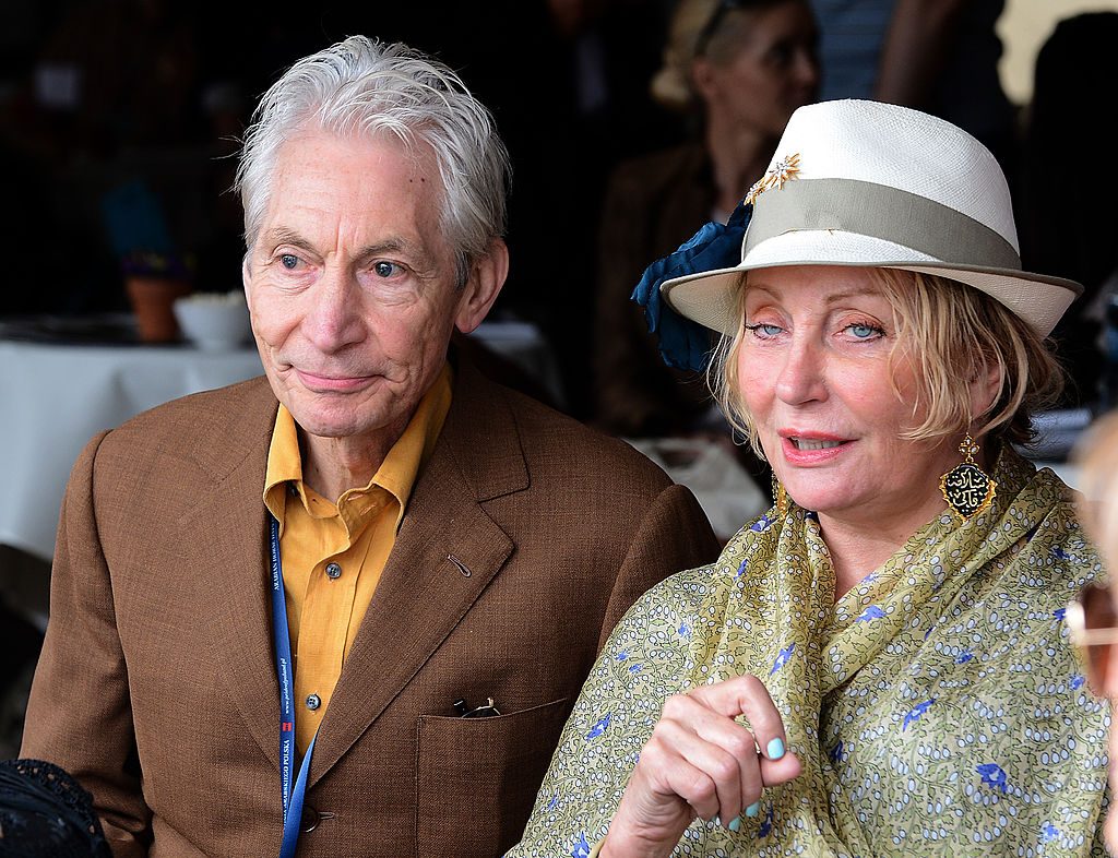 Charlie Watts y su esposa en 2012 | Getty Images