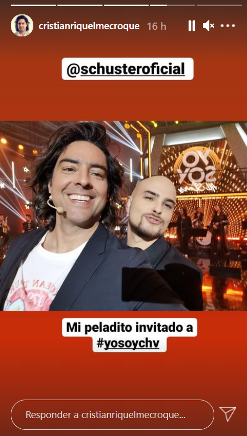 Cristián Riquelme y Augusto Schuster en Yo Soy | Instagram