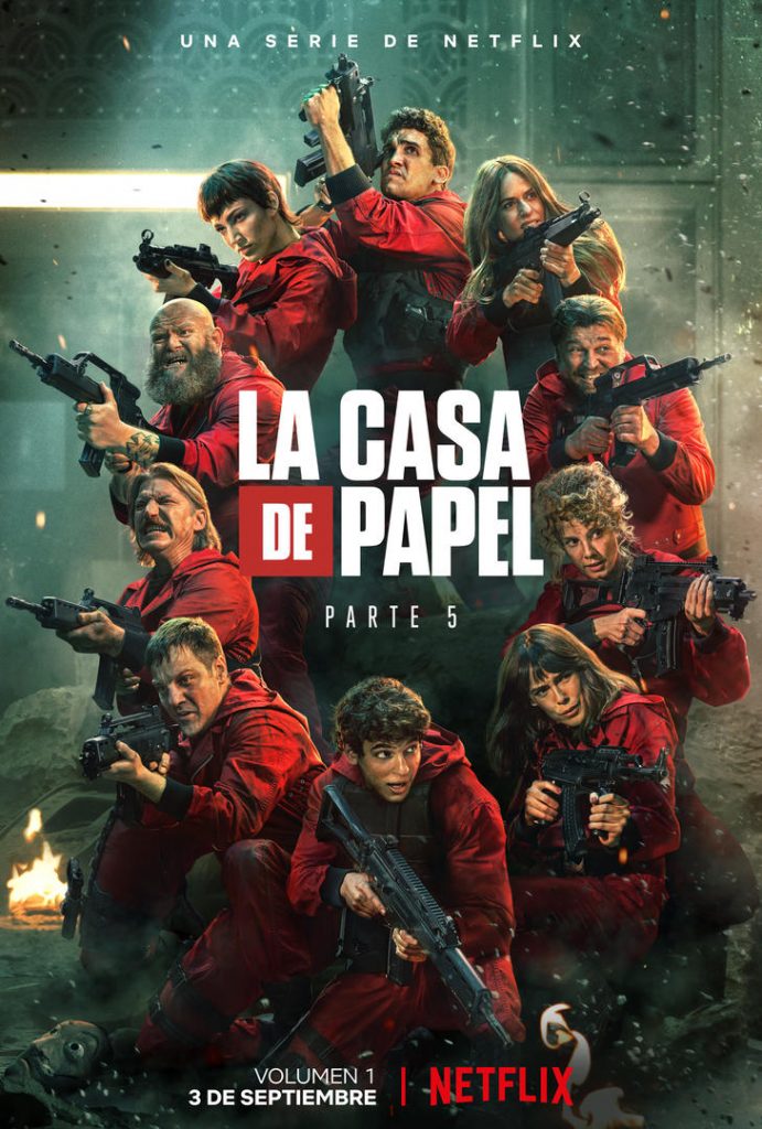Poster tráiler de La Casa de Papel | Netflix