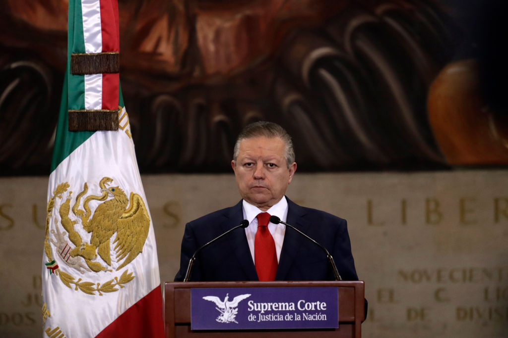 El titular de la corte suprema mexicana Arturo Zaldívar