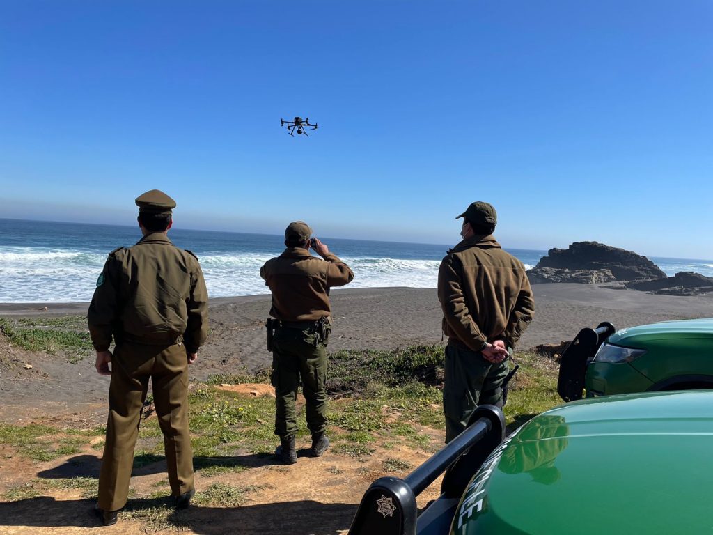 Carabineros mantiene búsqueda de jóvenes extraviados en Cobquecura