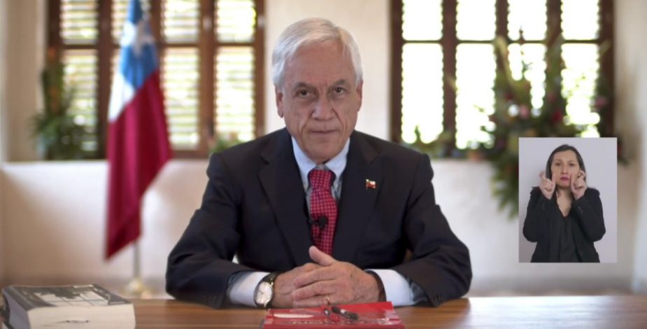 Presidente Sebastián Piñera tras fin del Estado de Excepción: “La pandemia del coronavirus no ha terminado”