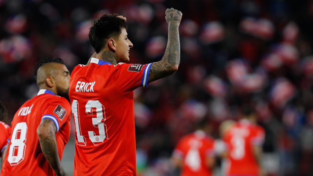 Erick Pulgar fue el único jugador de La Roja incluido en el "once ideal" de la jornada 12 de las Clasificatorias