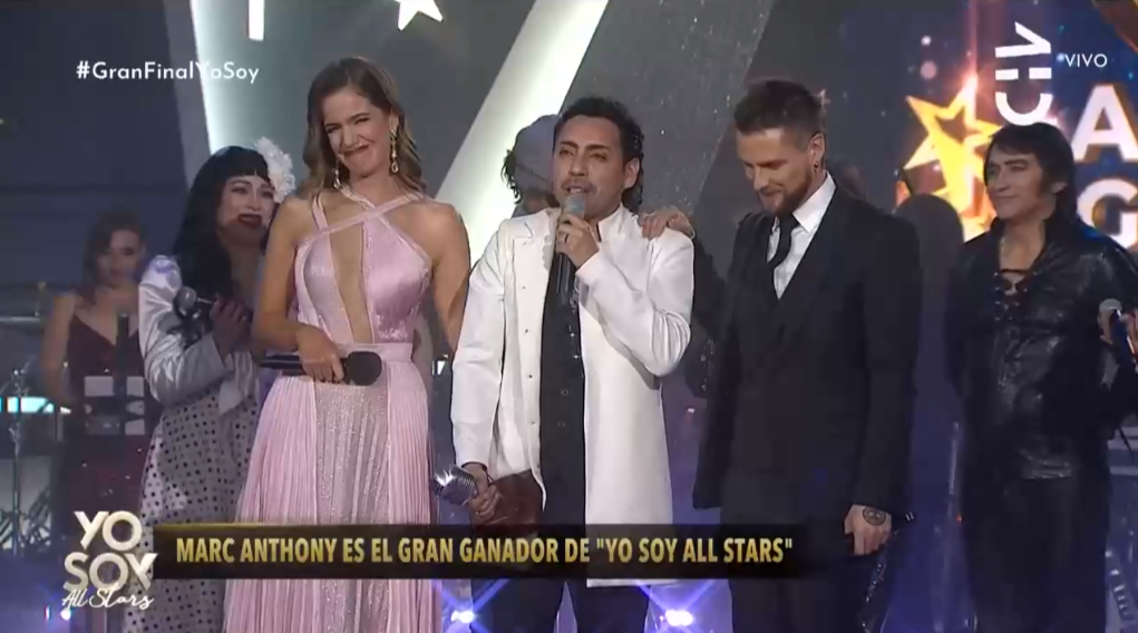 "Yo Soy All Stars": Imitador de Marc Anthony, Fermín Opazo, se convirtió en el gran ganador