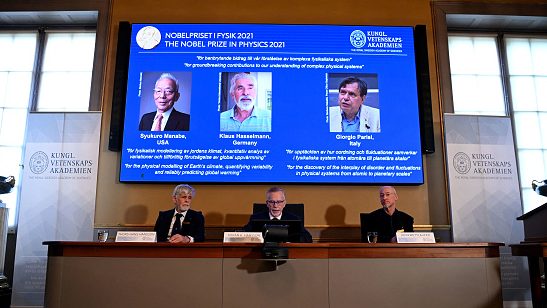 Nobel de Física 2021 fue para científicos que estudiaron los sistemas complejos y la ciencia del clima