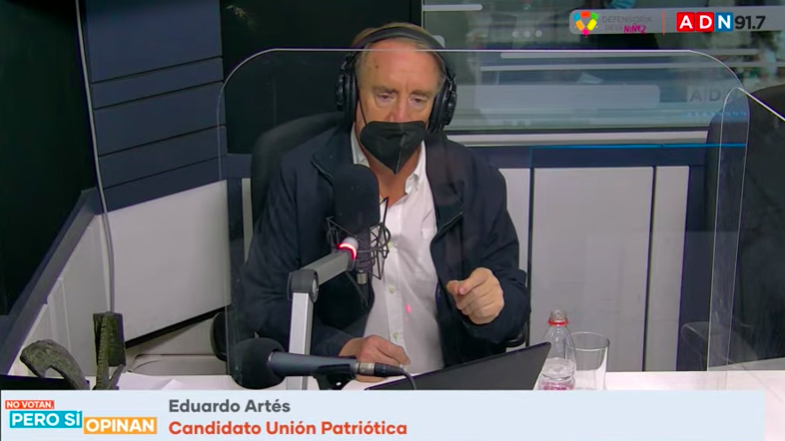 Eduardo Artés propuso reducir la edad de sufragio: "El derecho a voto tiene que ser a los 16 años"