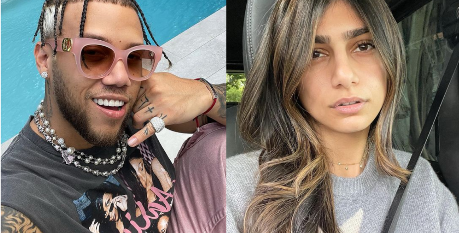 Mia Khalifa confirmó su relación con Jhay Cortez en redes sociales