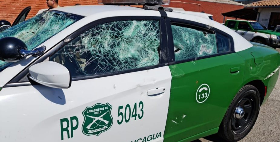 Sujetos destrozaron “Memorial de los 16” en Rancagua tras victoria de la Universidad de Chile en El Teniente