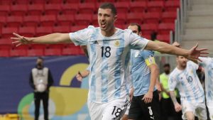 Argentina sufrió la baja de Guido Rodríguez para el partido clasificatorio ante Chile en Calama