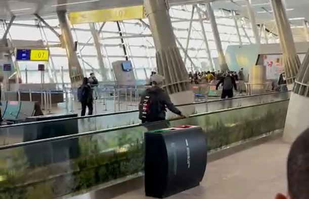 Pelea entre barristas en el Aeropuerto terminó sin personas detenidas