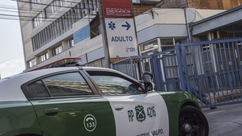 Valparaíso: Trabajador del aseo resultó herido por ataque con arma de fuego
